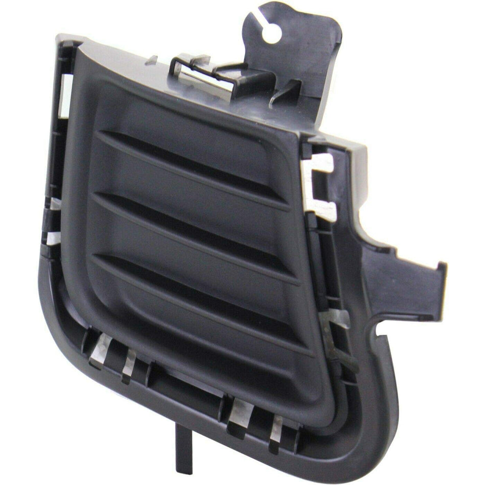 DAT AUTO PARTS Front Right Passenger Side Bumper Fog Light Lamp Hole Cover Grille Molding Trim Replacement For 2012 - 2014 Toyota Prius C Black Tex...