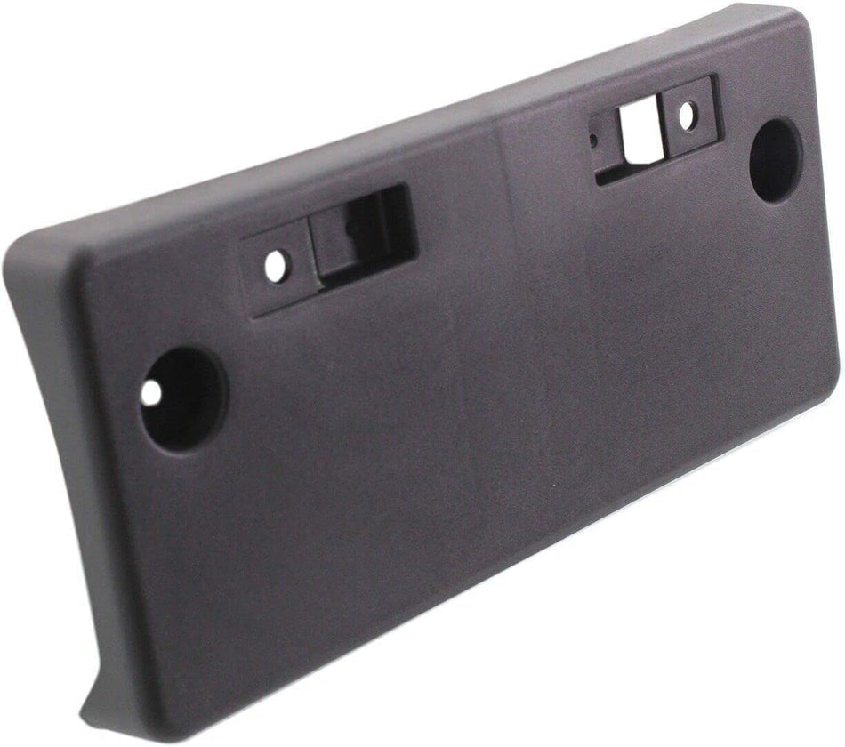DAT AUTO PARTS Front Bumper License Plate Mounting Bracket Tag Holder Replacement for 2012-2014 Nissan Versa 4dr Sedan Models Black Textured Plasti...