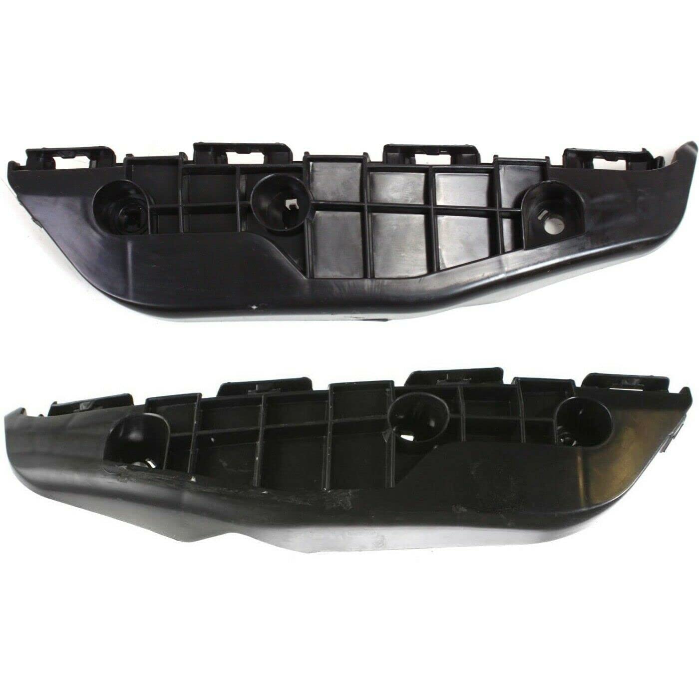 Front Left Driver & Right Passenger Set Of 2 Bumper Cover Support Mounting Bracket Reinforcement Retainer Brace Pair Replacement For 2009-2014 Toyo...