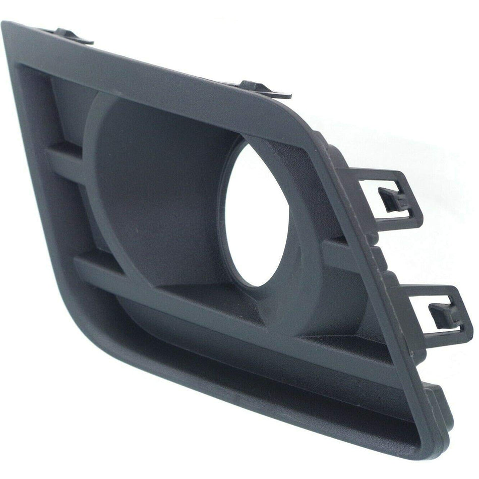 DAT AUTO PARTS Front Left Driver Side Fog Light Bezel Cover Trim Molding With Tow Hook Hole Bumper Insert Replacement For 2014 2015 Chevrolet Camar...