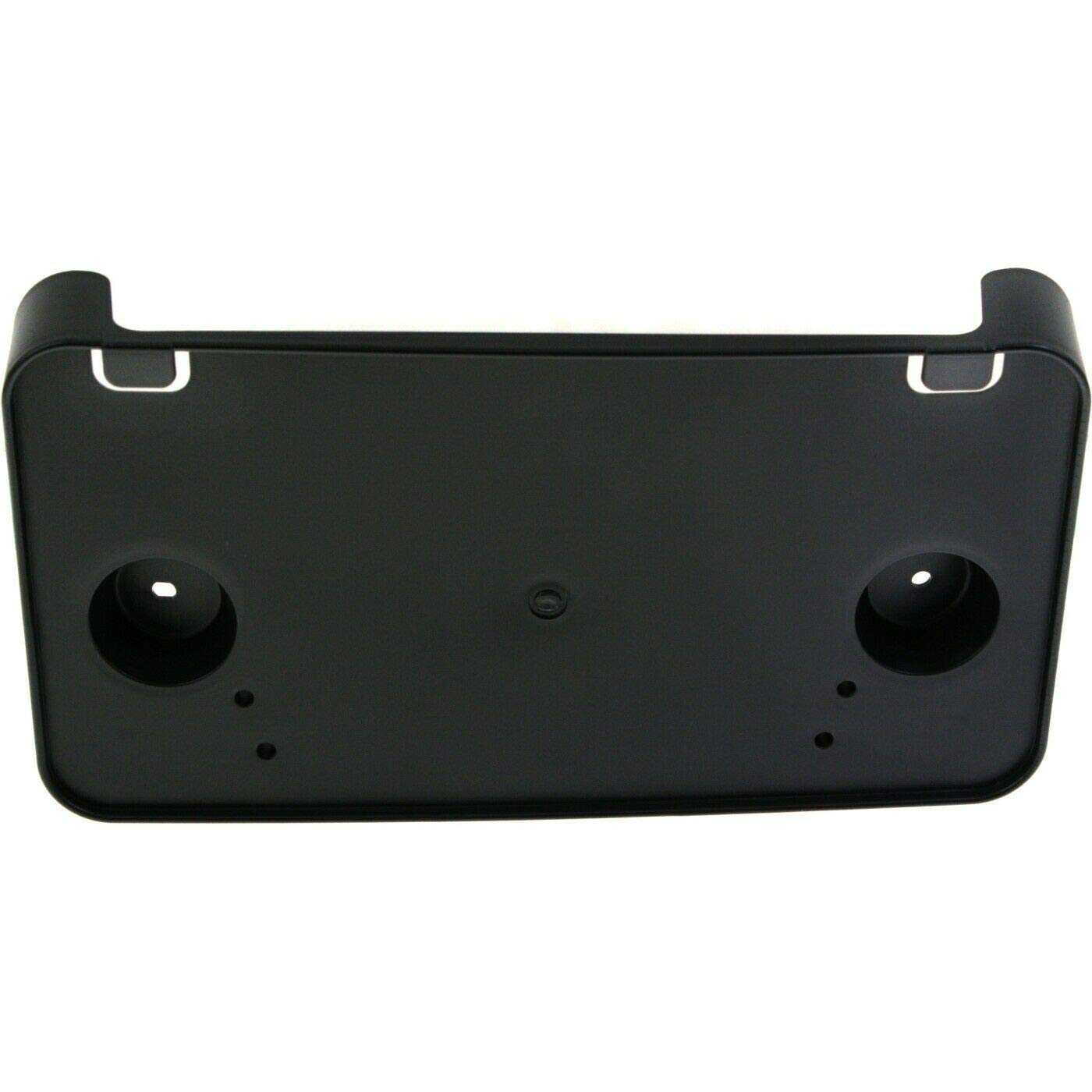 DAT AUTO PARTS Front Bumper License Plate Frame Tag Mounting Bracket Holder Replacement for 2011-2015 Lincoln MKX Black Textured Plastic FO1068159 ...