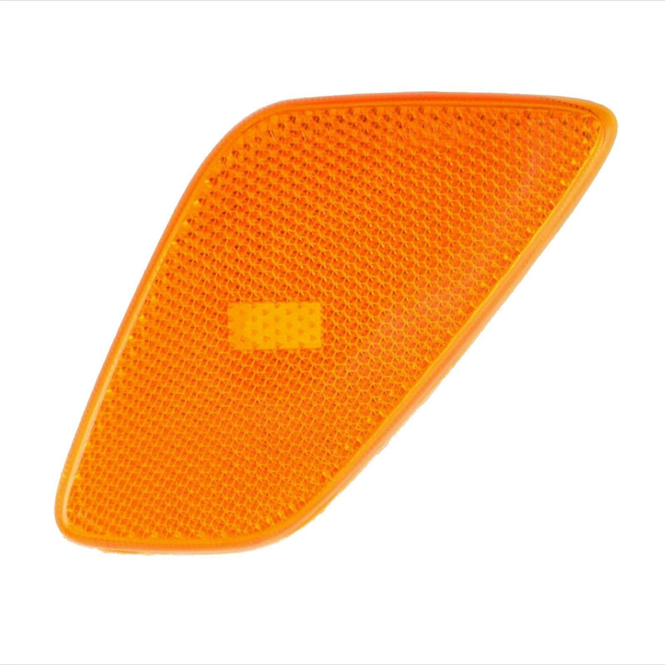 DAT AUTO PARTS Front Left Driver Side Side Marker Light Assembly, Fits 1997-2006 Jeep Wrangler, Side Of Fender, Plastic Orange Amber Lens, CH255012...