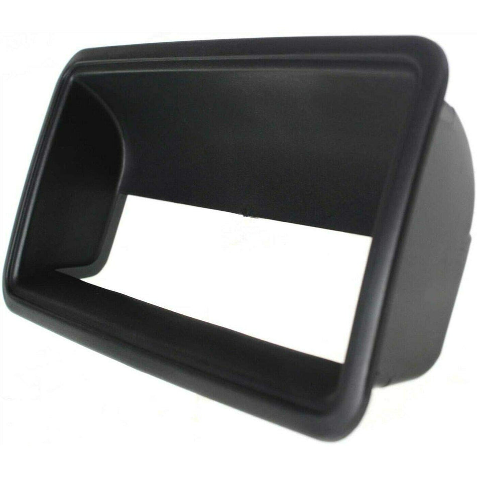 Outside Rear Tailgate Liftgate Door Handle Bezel Trim Plate Fits 1988-2000 Chevrolet C K 1500 2500 3500 Suburban Black Textured GM1916101