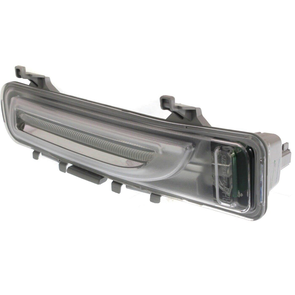 DAT AUTO PARTS Front Right Passenger Side Parking Signal Side Marker Light Lens and Housing Assembly Replacement For 2011 - 2014 Ford Edge Clear Le...