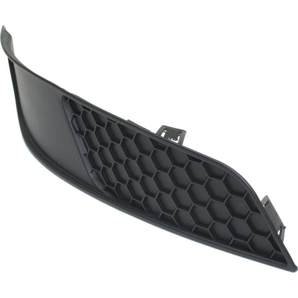 DAT AUTO PARTS Front Right Passenger Side Fog Light Hole Cover Trim Molding Bumper Insert Replacement For 2009 2010 Pontiac G6 CTF Package Black Te...