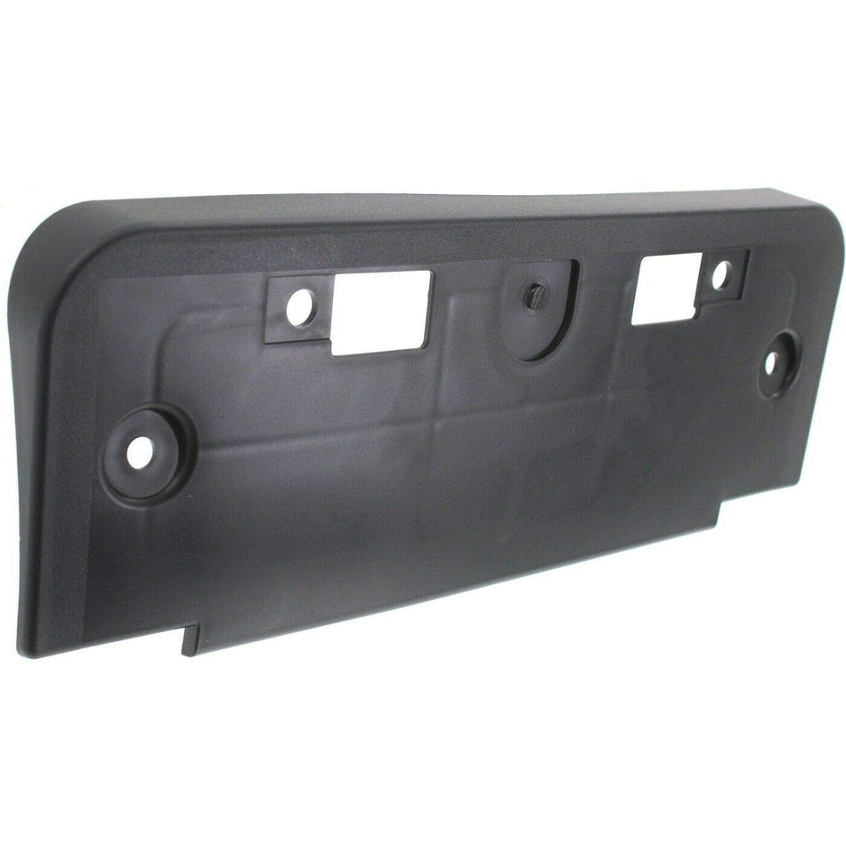 DAT AUTO PARTS Front Bumper License Plate Mounting Bracket Tag Holder Replacement for 2009-2014 Nissan Cube Without Krom Black Textured Plastic NI1...