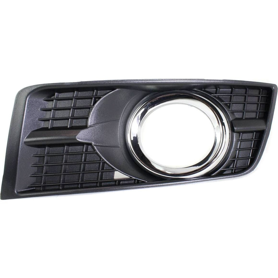 DAT AUTO PARTS Front Left Driver Side Bumper Insert Fog Light Bezel Molding Cover Grille Trim Replacement For 2010-2016 Cadillac SRX Black Textured...
