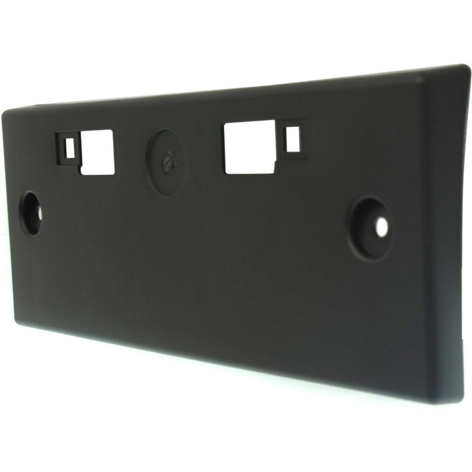 DAT AUTO PARTS Front Bumper License Plate Bracket Frame Cover Tag Holder Replacement for 2013-2021 Nissan NV200 Black Trextured Plastic NI1068133 9...