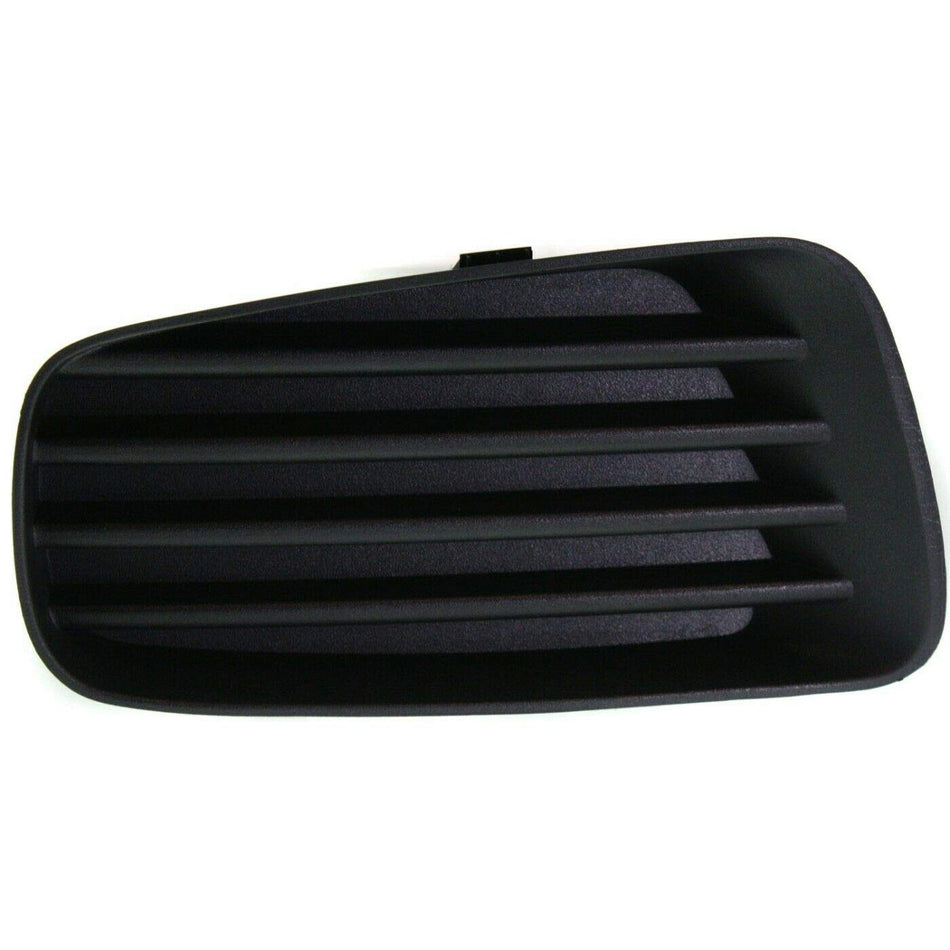 DAT AUTO PARTS Front Left Driver Side Fog Light Lamp Hole Grille Cover Trim Molding Bumper Insert Replacement For 2006-2007 Saturn Vue Black Textur...