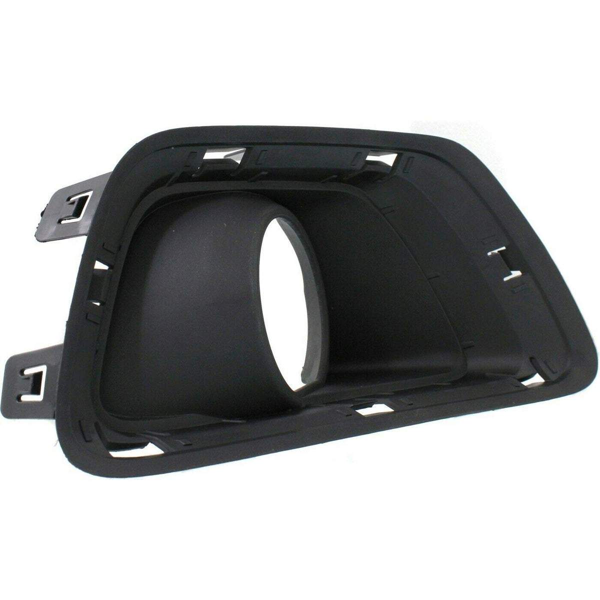 DAT AUTO PARTS Front Left Driver Side Fog Light Hole Bezel Cover Molding Bumper Insert Replacement For 2015-2020 Chevrolet Colorado Pickup Truck Bl...