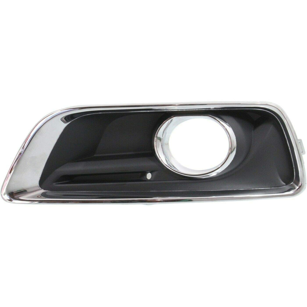 DAT AUTO PARTS Front Left Driver Side Fog Light Hole Bezel Trim Molding Bumper Insert Replacement for 2013-2016 Chevrolet Malibu Black Textured Pla...