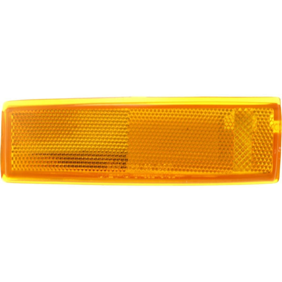 DAT AUTO PARTS Front Left Driver Side Marker Light Corner Lamp Reflector Assembly Replacement For 1983-1993 Chevrolet Blazer S10 Pickup GMC Jimmy S...