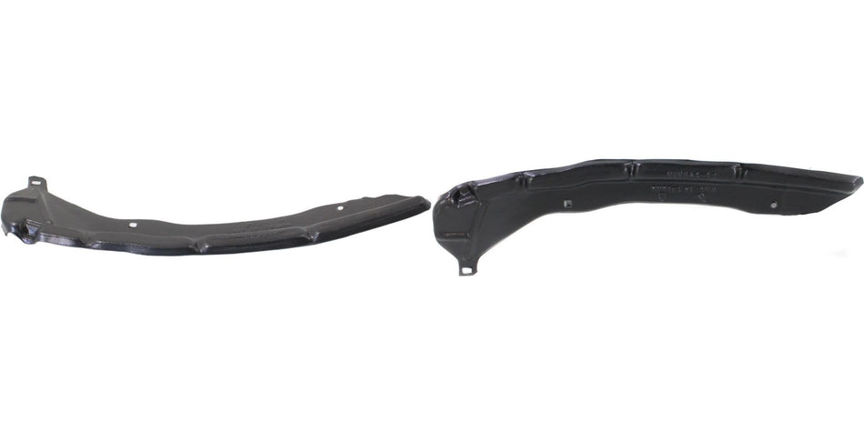DAT AUTO PARTS Rear Left Driver And Right Passenger Side Bumper To Grille Filler Bracket Set Of 2 Replacement For 2003 - 2008 Toyota Corolla Black ...