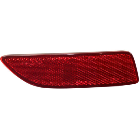DAT AUTO PARTS Rear Right Passenger Side Back Bumper Cover Reflector Lamp Marker Light Insert Replacement For 2011-2013 Toyota Corolla Sedan Red Pl...