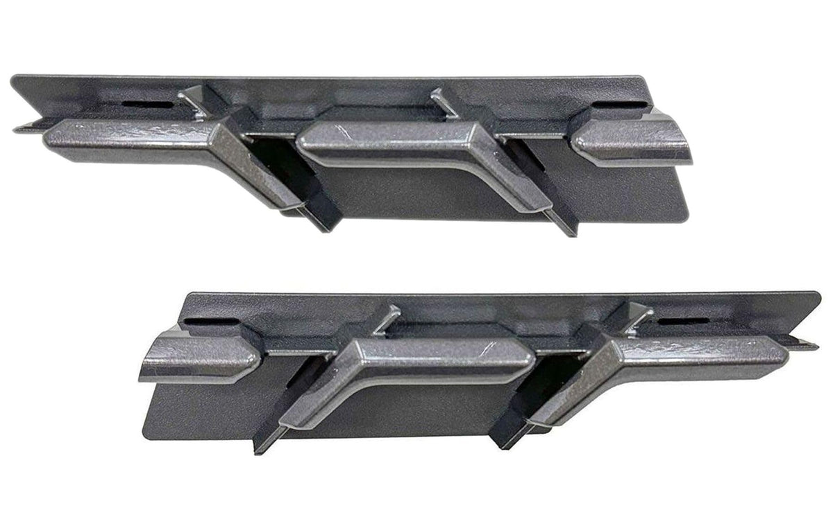 Front Left & Right Side PAIR Grille Molding Filler Piece, Fits 2020-2022 Lexus RX350, RX350L, RX450H, RX450HL, Japan Built Wo/ F-Sport, Plastic Pai...