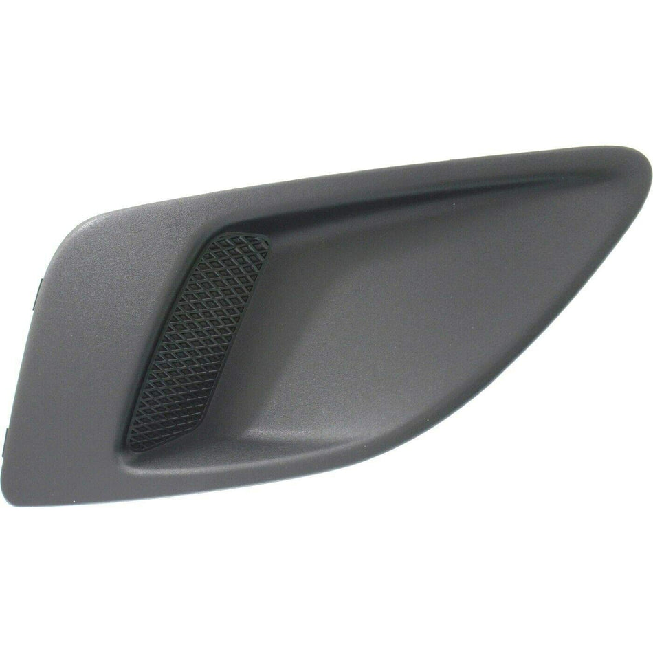 DAT AUTO PARTS Front Left Driver Side Fog Light Hole Cover Trim Molding Bumper Insert Replacement For 2013-2018 Ford C-Max Black Textured Plastic F...