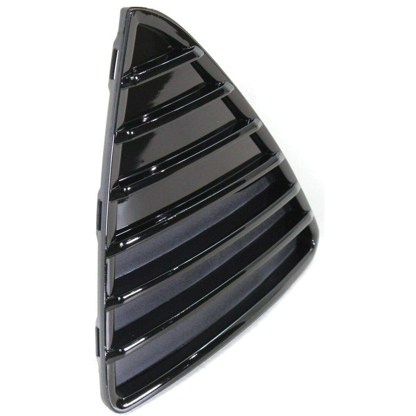 DAT AUTO PARTS Front Left Driver Side Fog Light Hole Cover Trim Molding Insert Replacement For 2012 2013 2014 Ford Focus Hatchback and SE SEL Titan...