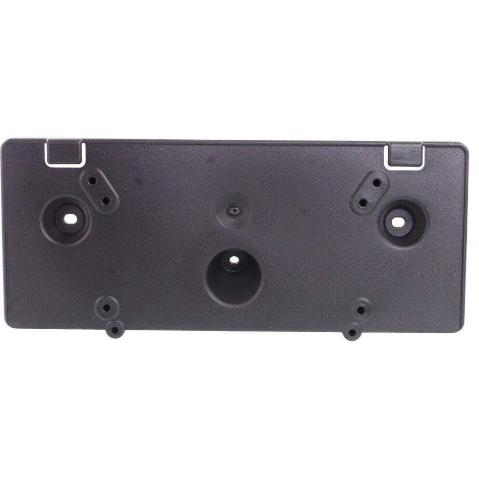 DAT AUTO PARTS Front Bumper License Plate Frame Tag Mounting Bracket Holder Replacement for 2016-2017 Ford Explorer Black Textured Plastic FO106815...