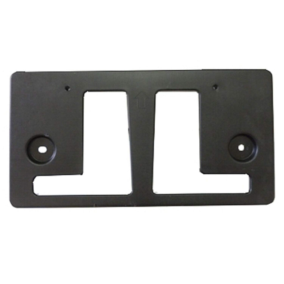 DAT AUTO PARTS Front Bumper Cover License Plate Frame Tag Mounting Bracket Holder Replacement for 2017-2019 Nissan Titan Pickup Black Textured Plas...
