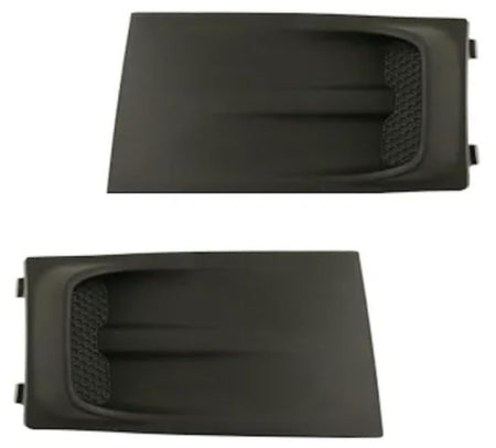 DAT AUTO PARTS Front Left Driver & Right Passenger Set of 2 Fog Light Hole Cover Molding Pair Replacement For 2008 Ford Focus All Models 2009-2011 ...