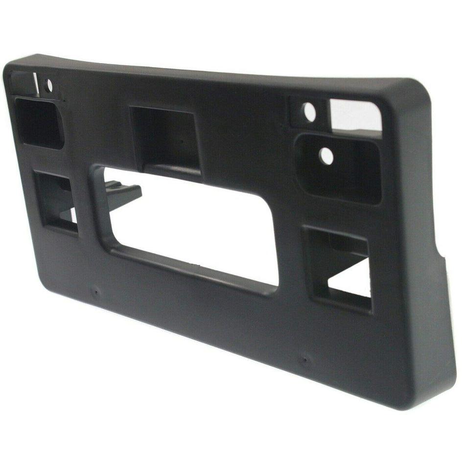 DAT AUTO PARTS Front Bumper License Plate Frame Bracket Tag Holder Replacement for 2008-2012 Honda Accord for 4DR Sedan Models Black Textured Made ...