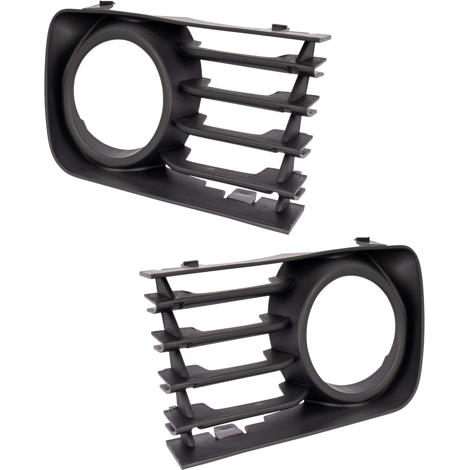 DAT AUTO PARTS Front Right Passenger & Left Driver Side Bumper Fog Light Bezel Cover Grille Set of 2 Replacement For 2004 2005 2006 2007 2008 2009 ...