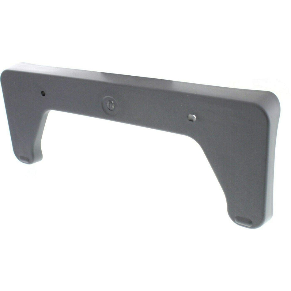 DAT AUTO PARTS Front Bumper License Plate Frame Tag Mounting Bracket Holder Cover Replacement for 2014-2016 Toyota Highlander Black Textured Made o...