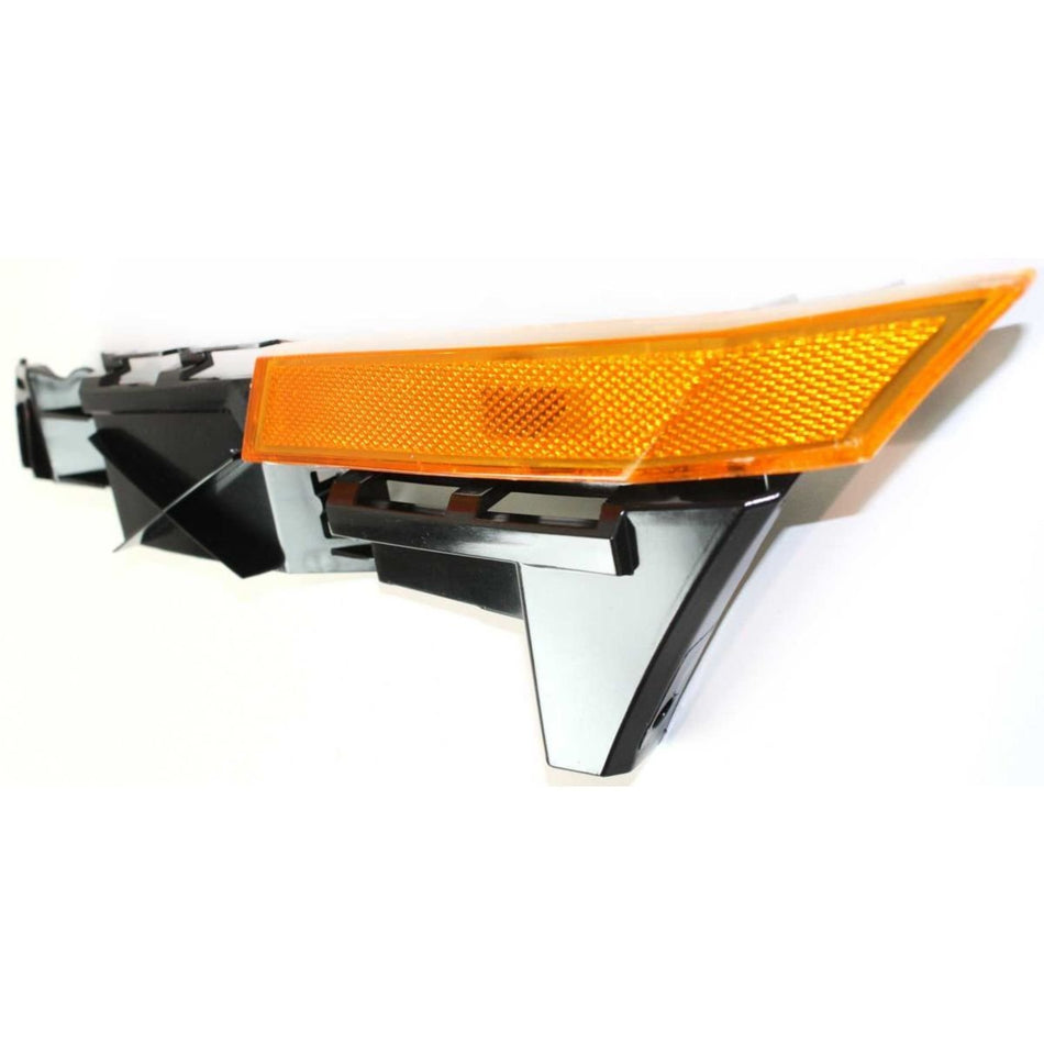 DAT AUTO PARTS Front Left Driver Side Bumper Cover Side Marker Light Assembly with Bracket Retainer Replacement for 2006-2009 Ford Fusion Mercury M...