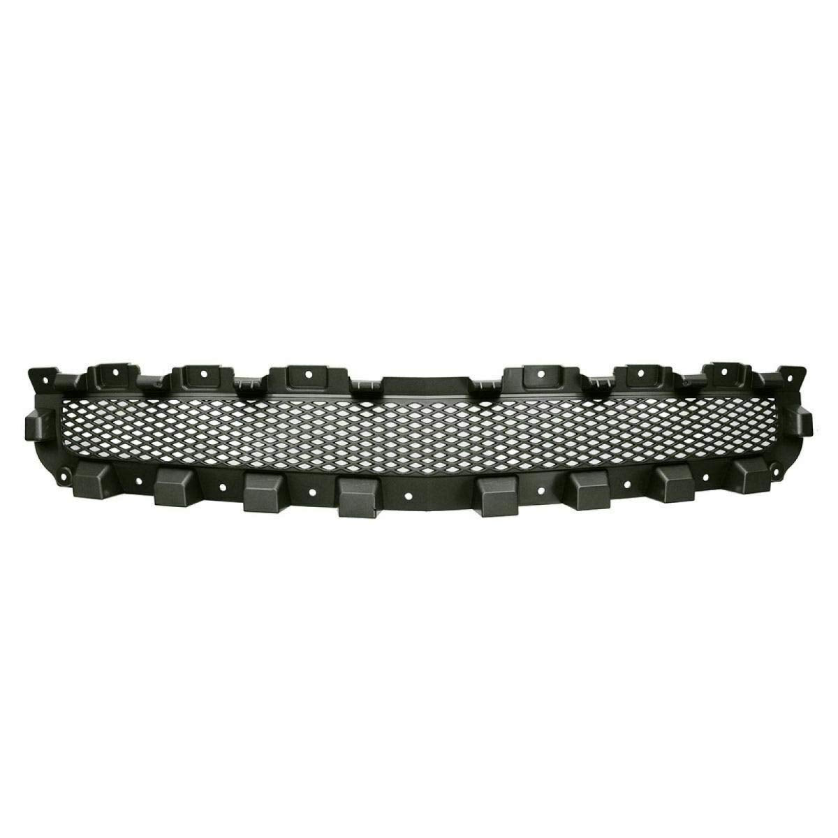 DAT AUTO PARTS Front Upper Bumper Grille Grill Assembly Insert Panel Replacement for 2008-2012 Chevrolet Malibu Silver Textured Plastic GM1200603 1...