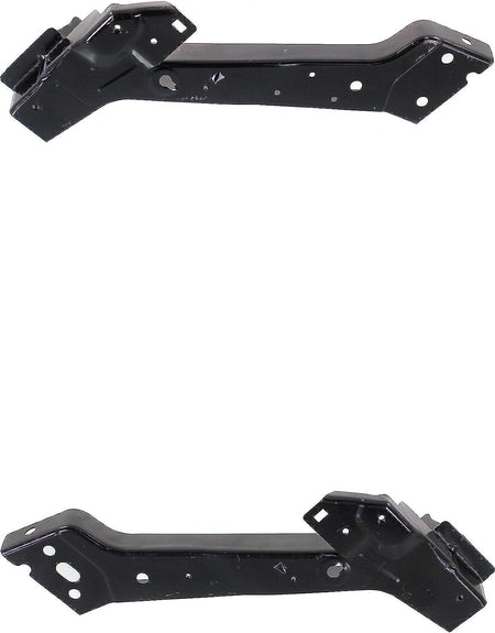 DAT AUTO PARTS Front Right Passenger & Left Driver Side Pair Radiator Support Bracket Replacement For 2011 - 2021 Jeep Grand Cherokee Black Steel C...