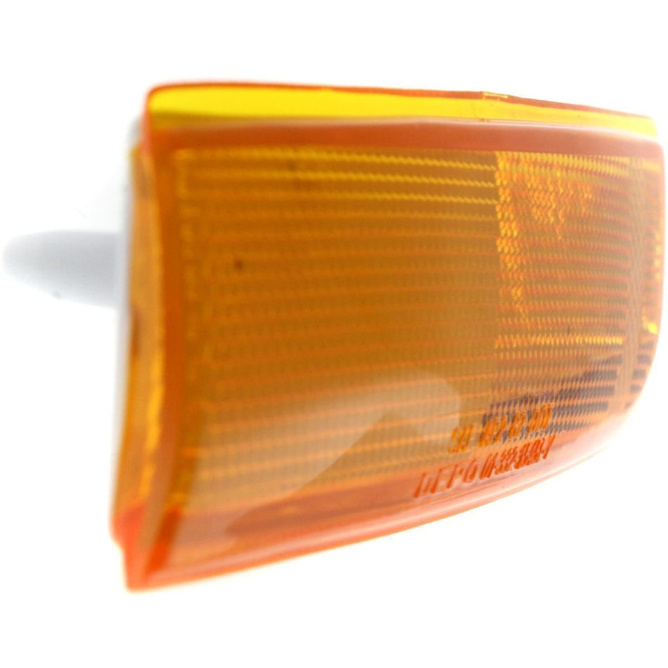 Front Driver Side Marker Light Corner Lamp Reflector Fits 1982-1994 Chevrolet S10 Blazer GMC Jimmy Sonoma Oldsmobile Bravada Amber Lens GM2550116