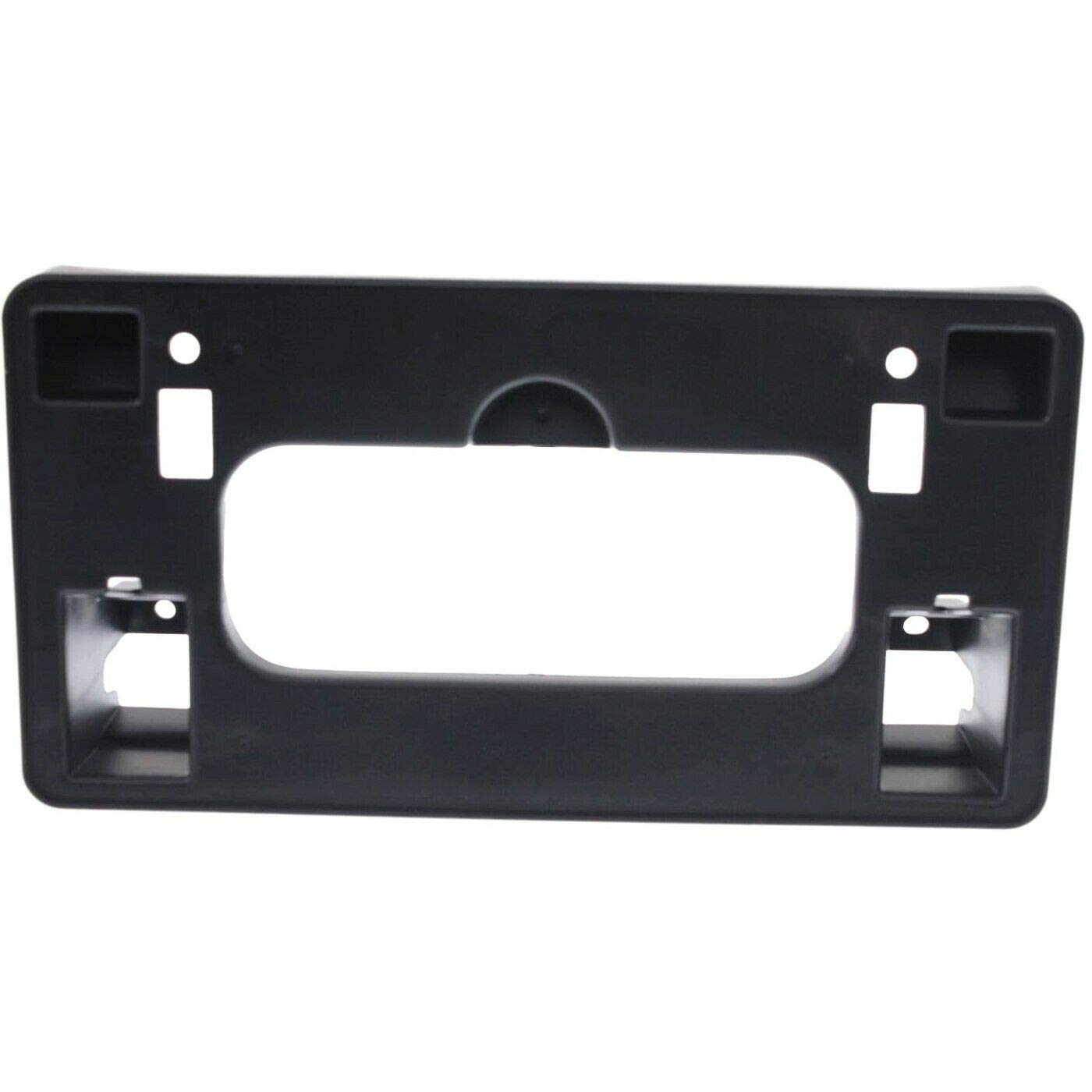 DAT AUTO PARTS Front Bumper License Plate Frame Tag Mounting Bracket Holder Replacement for 2006 2007 2008 Honda Civic 4DR Sedan Hybrid Black Textu...