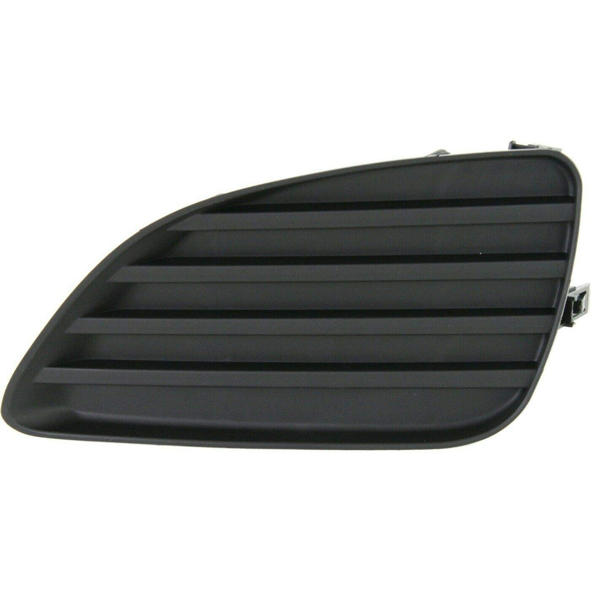 Front Left Driver Side Bumper Fog Light Cover Grille Insert Trim Replacement For 2010 and 2011 Toyota Camry Except Hybrid Models Black Textured Pla...