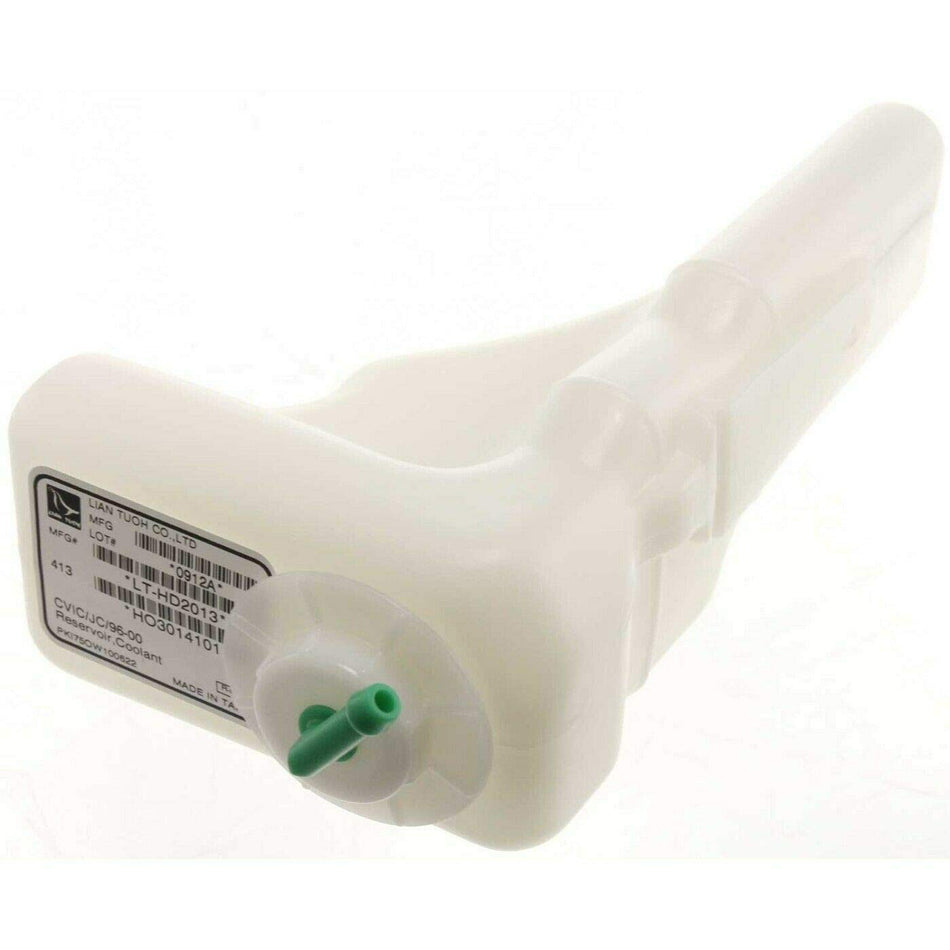 DAT AUTO PARTS Engine Coolant Recovery Bottle Overflow Reservoir Tank With Cap Replacement for 1996-2000 Honda Civic Sedan Coupe Hatchaback 1997-20...