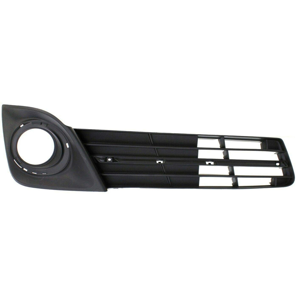 DAT AUTO PARTS Front Left Driver Side Bumper Insert Fog Light Bezel Molding Cover Grille Trim Replacement for 2012-2014 Toyota Camry SE Black Textu...