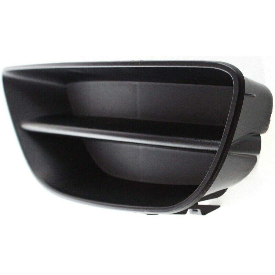 DAT AUTO PARTS Left Front Driver Side Fog Light Cover Replacement for 01-02 Toyota Corolla Black Textured TO1038102 5212802010