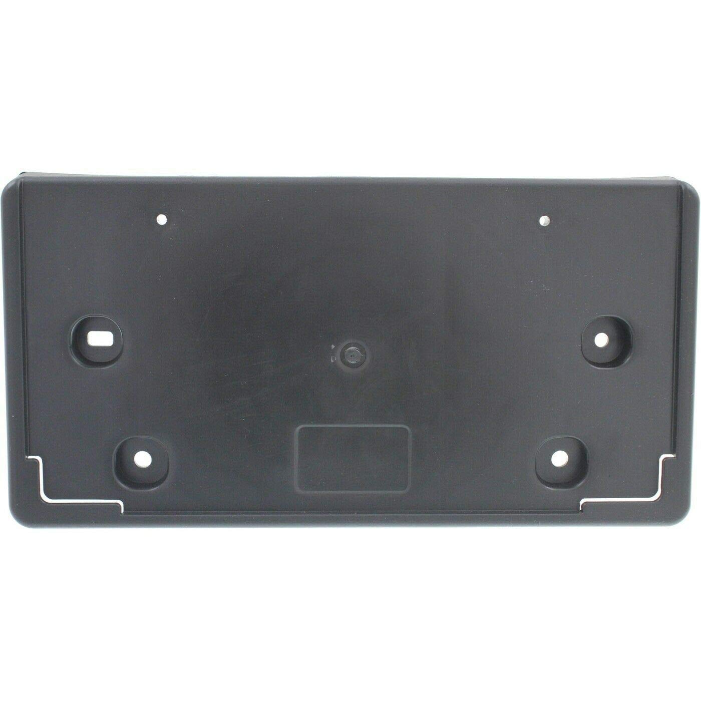 DAT AUTO PARTS Front Bumper Cover License Plate Frame Tag Mounting Bracket Holder Replacement for 2011-2014 Chevrolet Cruz Except RS Sport Model Bl...