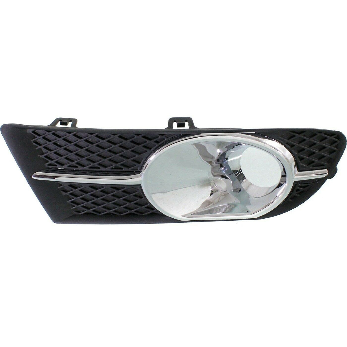 DAT AUTO PARTS Front Right Passenger Side Fog Light Bezel Cover Lamp Hole Molding Bumper Insert Replacement For 2012-2017 Buick Verano Black Textur...