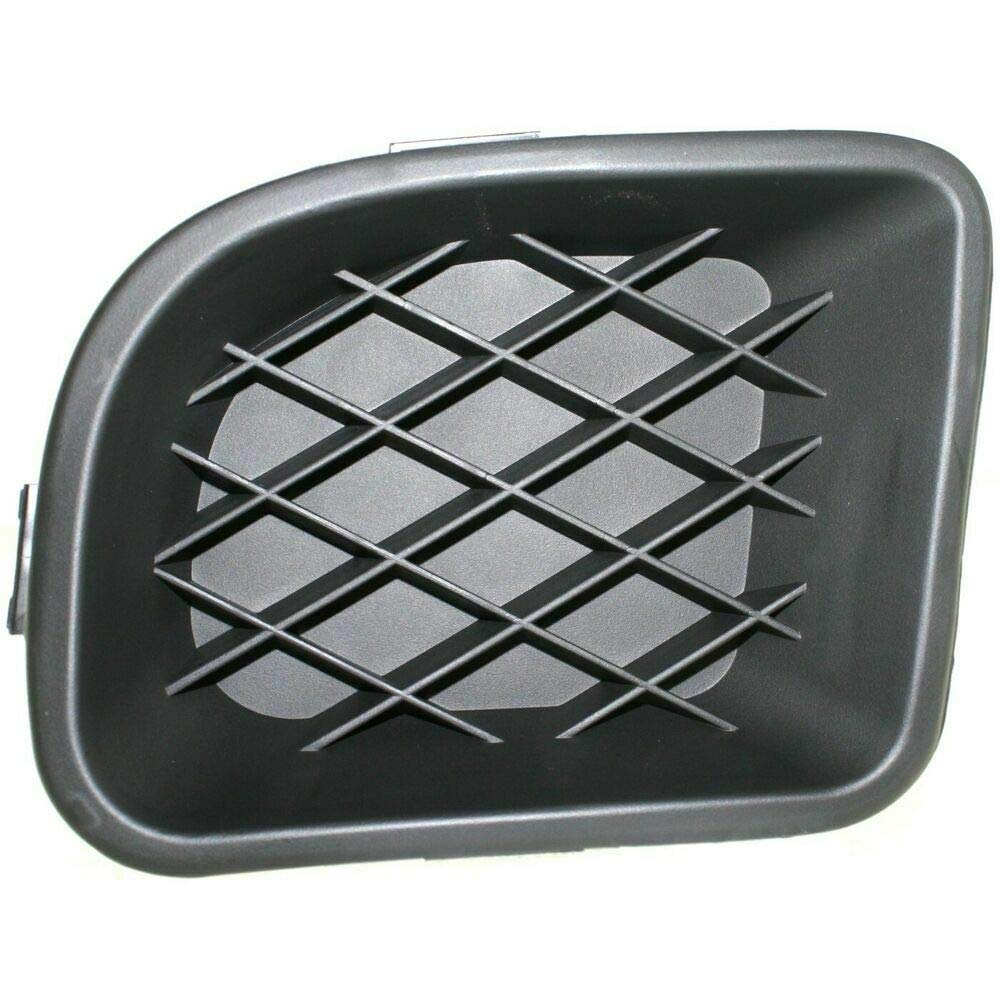 DAT AUTO PARTS Front Left Driver Side Bumper Fog Light Lamp Hole Cover Trim Replacement for 2006 2007 2008 2009 2010 Chrysler PT Cruiser Matte Blac...
