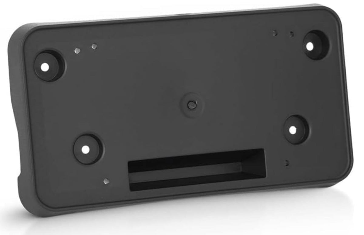DAT AUTO PARTS Front Bumper License Plate Frame Tag Mounting Bracket Holder Replacement for 2021 2022 2023 2024 GMC Yukon XL Denali Black Textured ...