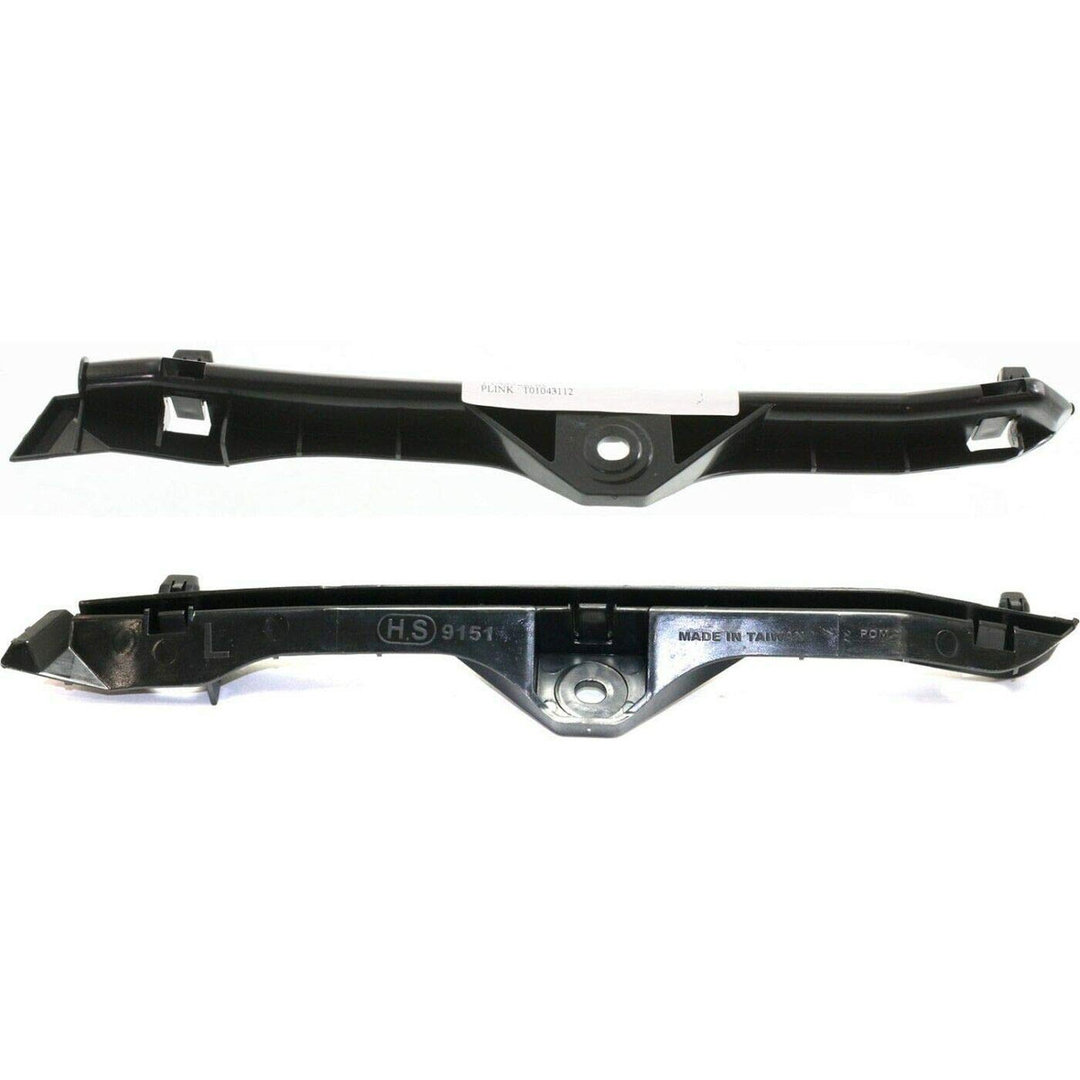 DAT AUTO PARTS Front Left Driver & Right Passenger Set Of 2 Bumper Cover Support Bracket Mounting Retainer Brace Replacement Pair For 2004-2010 Toy...