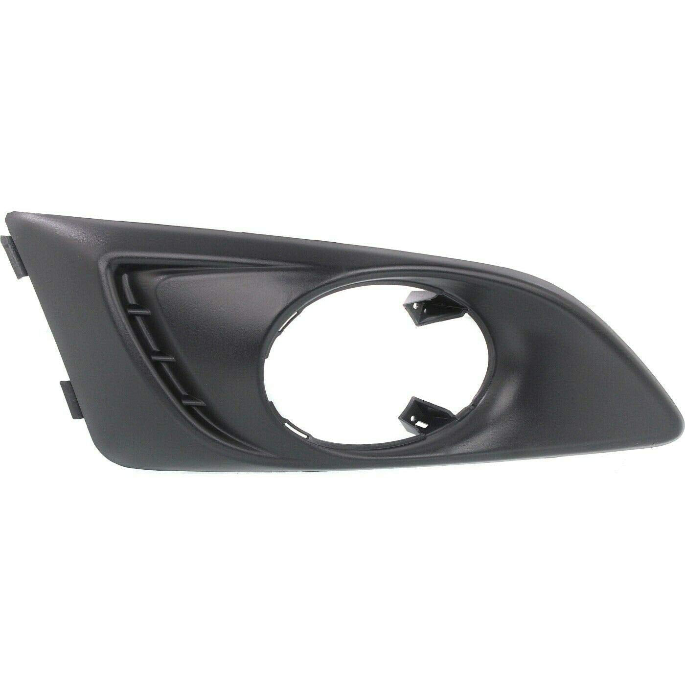 DAT AUTO PARTS Front Right Passenger Side Bumper Insert Fog Light Hole Bezel Cover Trim Molding Replacement For 2012-2016 Chevrolet Sonic Sedan & H...