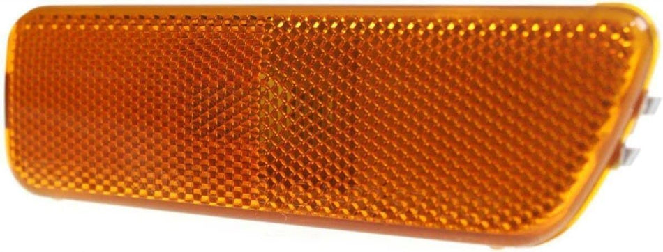 DAT AUTO PARTS Front Left Driver Side Marker Light Lens And Housing Side Of Bumper Replacement For 1999-2006 Volkswagen Golf 2006-2007 GTI Orange L...