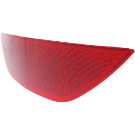 DAT AUTO PARTS Rear Left Driver Side Bumper Cover Reflector Lamp Marker Light Insert Replacement For 2011-2019 Ford Fiesta Hatchback Red Plastic Le...