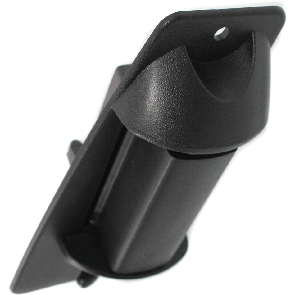 Rear Passenger Side Exterior Door Handle Fits 1999-2007 Chevy Silverado GMC Sierra 1500 2500 Black Textured GM1521115