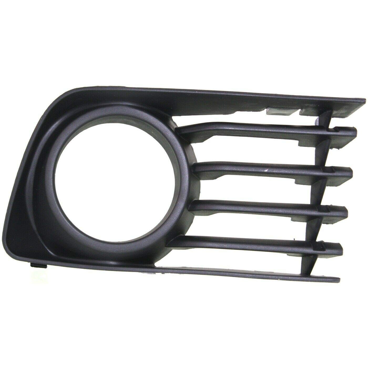 DAT AUTO PARTS Front Right Passenger Side Fog Light Bumper Cover Grille Replacement For 2004-2009 Toyota Prius Matte-Black Textured Made of Plastic...