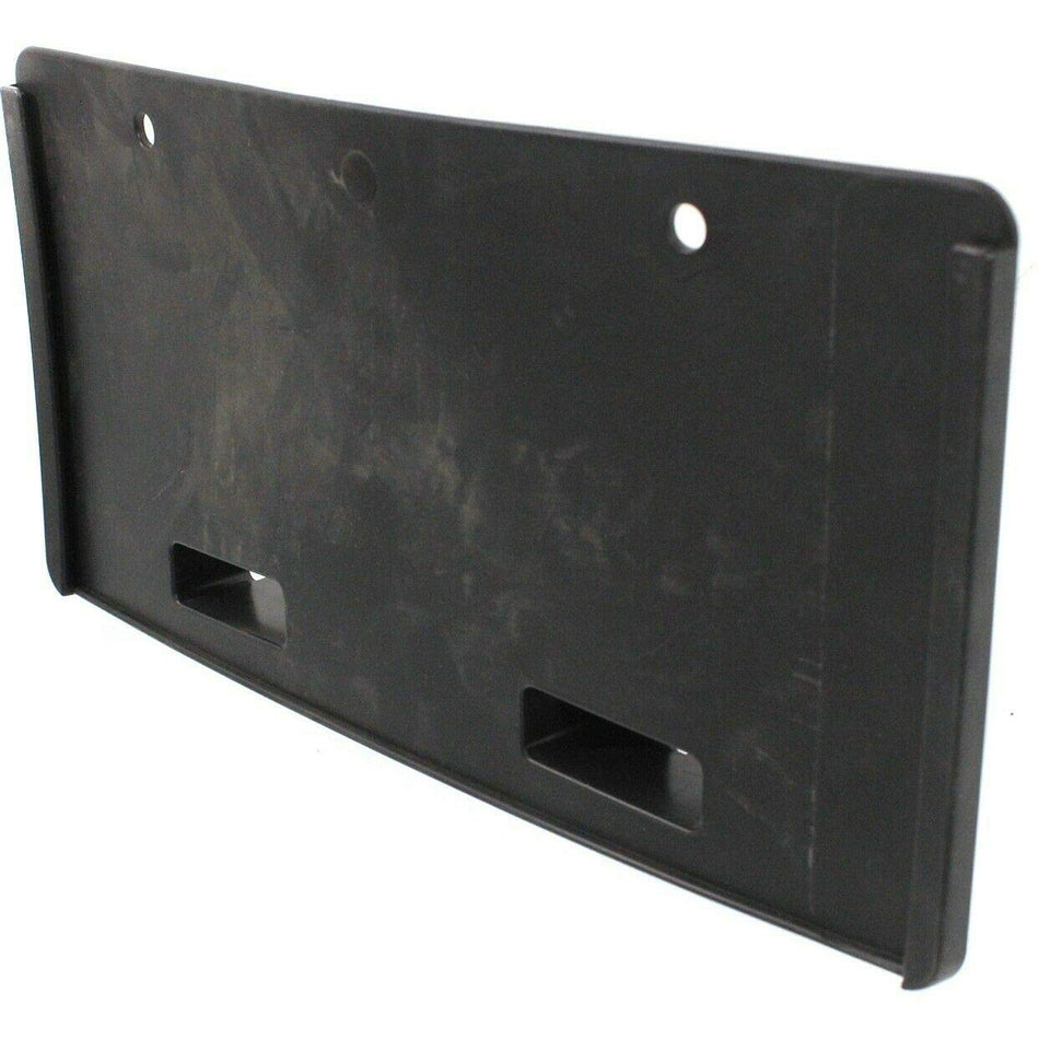 DAT AUTO PARTS Front Bumper License Plate Frame Tag Mounting Bracket Holder Replacement for 2011 2012 2013 2014 Dodge Charger Black Textured Plasti...