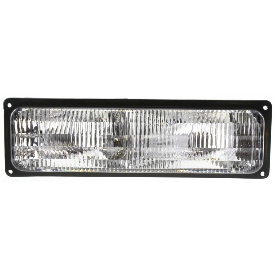 Front Driver and Passenger Side Parking Signal Light Set of 2 Fits 1994-2000 Chevrolet CK Pickup GM2520128 GM2521128