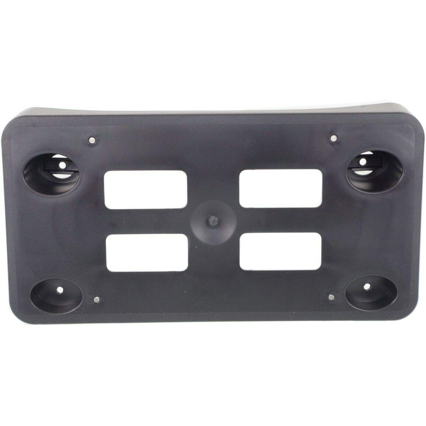 DAT AUTO PARTS Front License Plate Bracket Replacement for 2014-2015 Chevrolet Malibu And 2016 Chevrolet Malibu Limited Black Textured Plastic GM10...