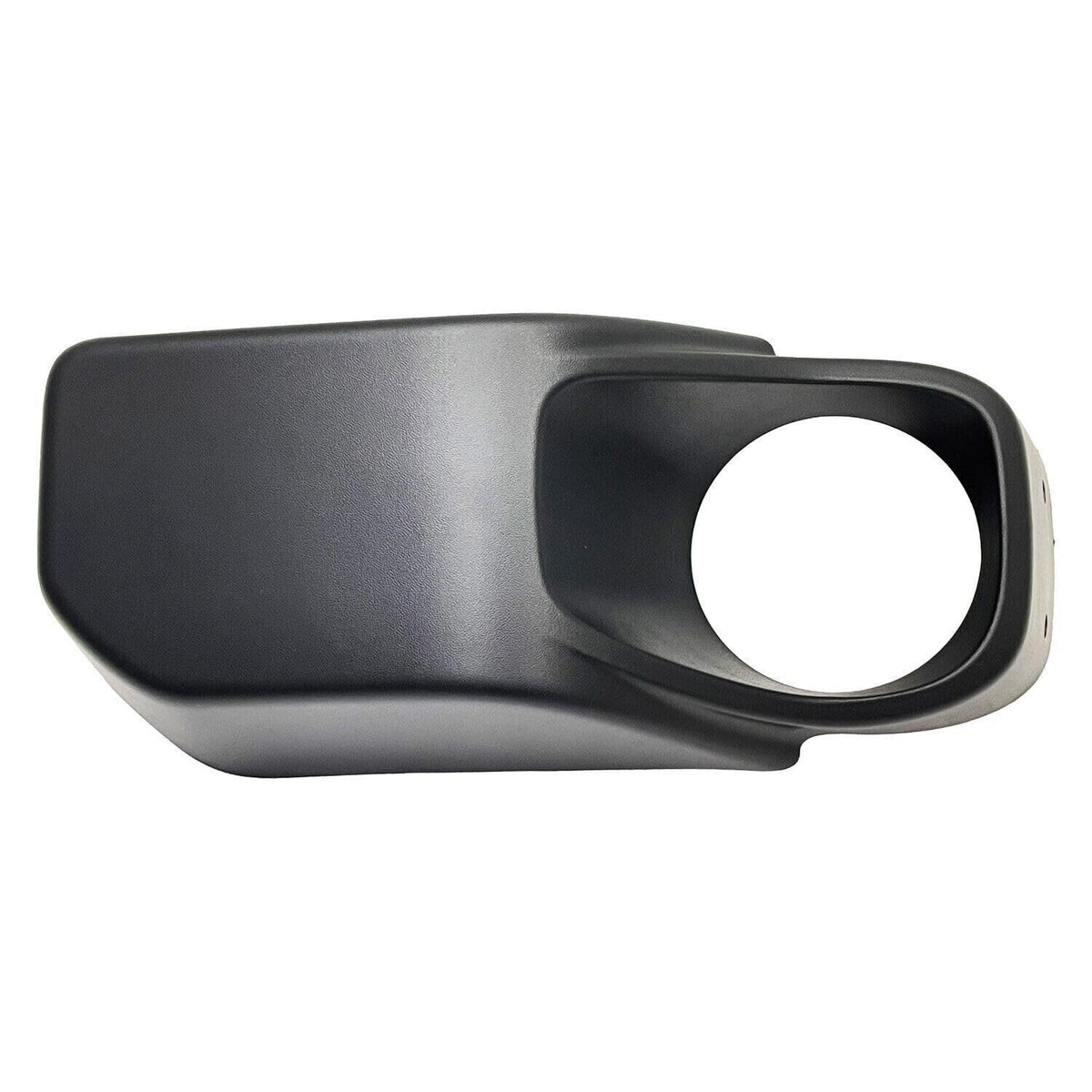 DAT AUTO PARTS Front Left Driver Side Bumper Fog Light Bezel Cover Trim Replacement For 2014-2018 Wrangler Use W/Steel Bumpers W/O Winch Black Text...